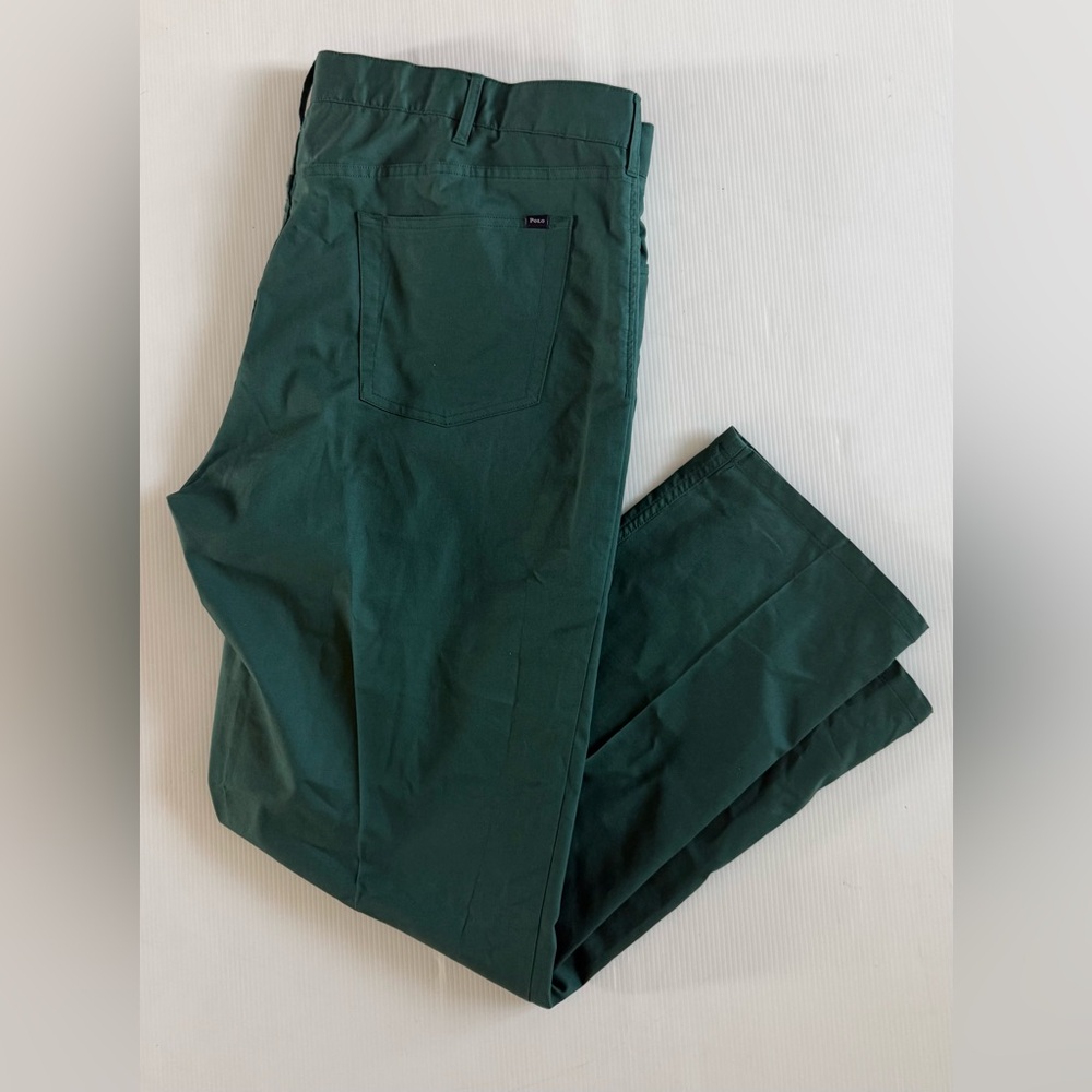 Polo Ralph Lauren Tailored Fit Performance Golf Pant Mens 40x30 Cotton Twill